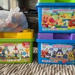 アンパンマン　ブロックラボ　セット　（バラ売り可） の画像
