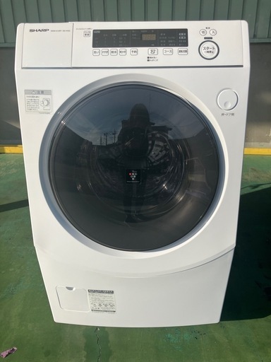 【予約必須】ドラム式電気洗濯乾燥機10kg  左開き