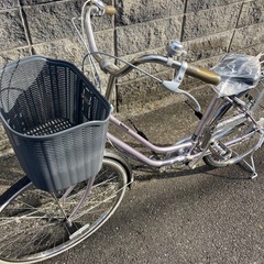 【26インチ自転車】美品❗️内装3段変速　ステンレス製　リヤタイヤ、サドル新品❗️若林自転車　浜大津店　SALE中❗️の画像
