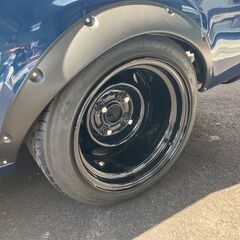値下げ中☆サニートラック☆旧車☆5MT変換 ローダウン エアコン付き 1200㏄ 紺の画像