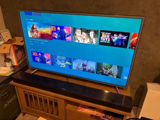 ピクセラ PIXELA 4K スマートテレビ 40インチ 40型 PIX-40VM100 2019年製