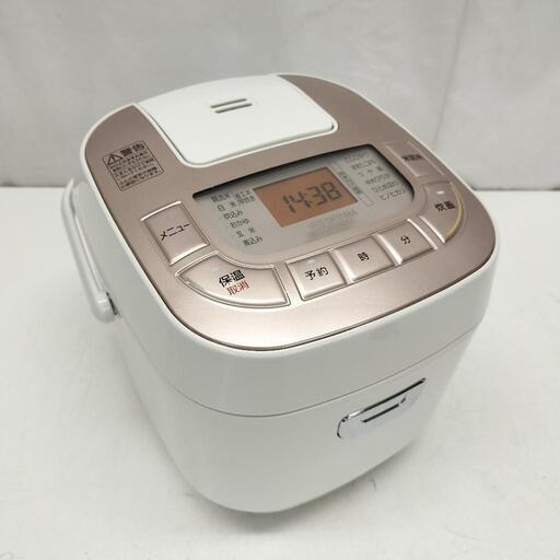 24*10037 アイリスオーヤマ RC-MC30-WPG ピンクゴールド 銘柄炊き [マイコン炊飯器(3合炊き)]2020年製