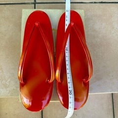 和装草履　エナメル