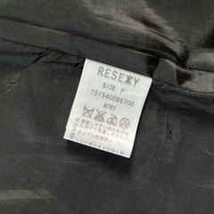 各700円美品 おしゃれ RESEXXY JEANASIS など冬服3点 アウター レディース   の画像