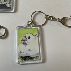 ハンドメイド　原画キーホルダー
の画像