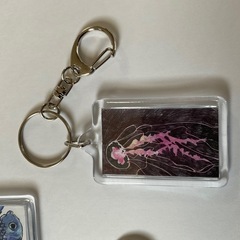 ハンドメイド　原画キーホルダーの画像