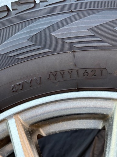 【10/17までの出品☃冬の備えにホイール付4本セット！】スタッドレスタイヤ　ヨコハマ アイスガード SUV G075（アルミホイール付）4本セット