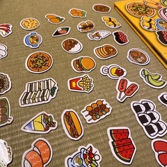 マグネット絵本　食べ物の画像