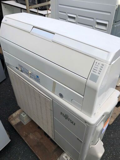 標準取付工事込み金額 富士通ゼネラル FUJITSU GENERAL AS-R28E-W [プラズマイオン・人感センサー・お掃除エアコン （10畳・100V対応） ホワイト Rシリーズ]