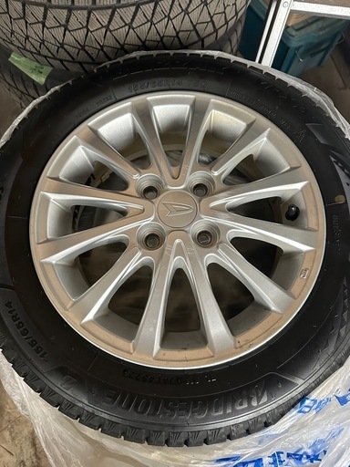 中古ブリヂストンVRX3　155/65R14
