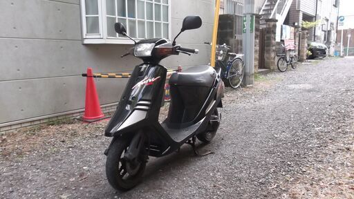 スクーター　原付第二種登録の黄色ナンバー