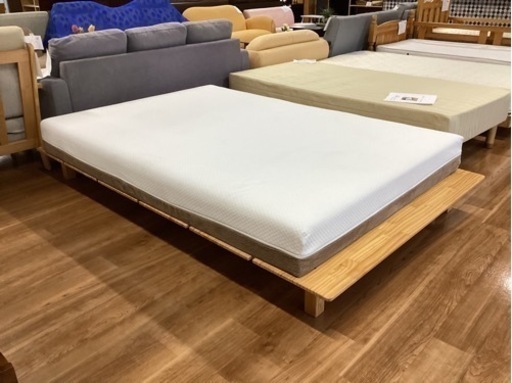 ダブルベッド【町田市再生家具】241758