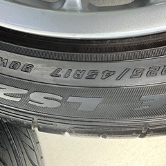 【手渡し限定】BBS 17インチ 8J +35 PCD112×5H アウディA3 スポーツバック8Pに装着リア225/45/17×2本 フロント215/50/17×2本 アウディA3の画像