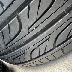 【手渡し限定】BBS 17インチ 8J +35 PCD112×5H アウディA3 スポーツバック8Pに装着リア225/45/17×2本 フロント215/50/17×2本 アウディA3の画像