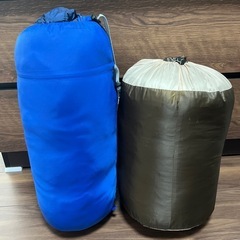 お譲り先決定　寝袋と羽毛布団
