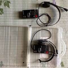 トランシーバー2個セット。新品電池を交換しました。動作確認済み。...