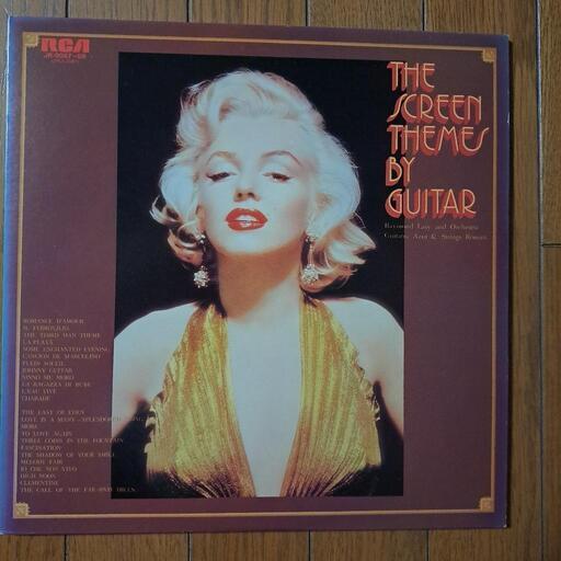 稀少】RCA THE SCREEN THEMES BY GUITAR 　LP