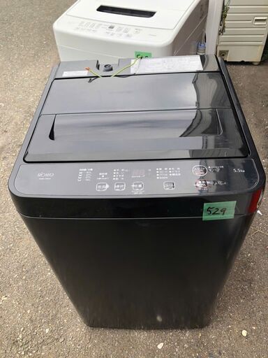 北九州市内配送設置無料✨NO 529 2023年式　RORO YWMT55LK 全自動縦型洗濯機 RORO 容量 5.5kg