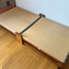 折りたたみ式畳ベッド譲ります