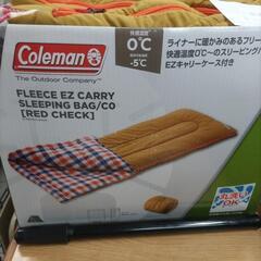 【引取先決まりました！】 コールマン Coleman フリース寝...