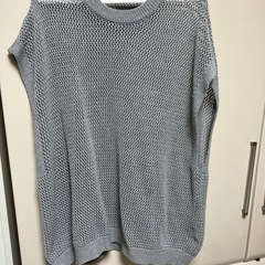 メンズオーバーサイズニット L