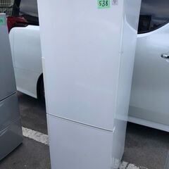  ?北九州市内配送設置✨NO 538?　シャープ SHARP 冷蔵庫 （271L・右開き） 2ドア ホワイト系 SJ-PD27B-W
