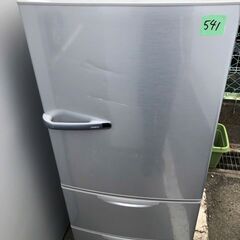 北九州市内配送設置無料✨NO　541? AQR-271D-S 冷蔵庫 ブライトシルバー [272L /3ドア /右開きタイプ]
