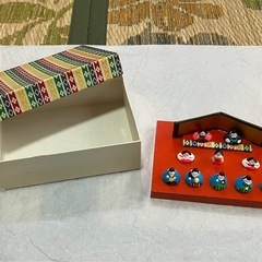 （決まりました）まめ雛（小さな雛飾り）/ひな祭り/小さい