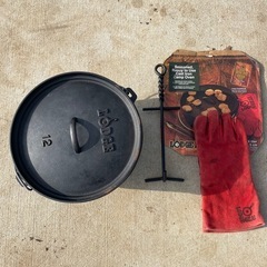 予約有りダッチオーブン中古　