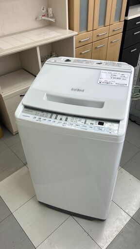 ★ジモティ割あり★ HITACHI 洗濯機 7kg 21年製 動作確認／クリーニング済み TC1708