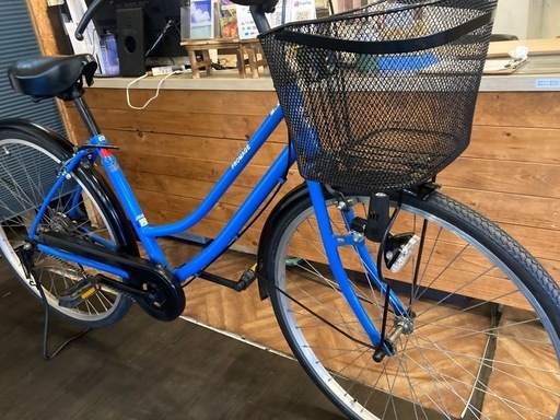 【前後タイヤ・チューブ新品！】26インチ自転車　スカイブルー