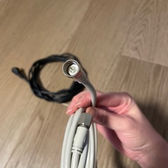 アンテナケーブルL字差込式-ネジ式 テレビ用 地デジ/BS/CS/新4K8K衛星放送対応 S-4C-FB規格 ホワイト/ブラック アンテナ テレビ TV ケーブル 線 テレビコード テレビ線 アンテナ線の画像