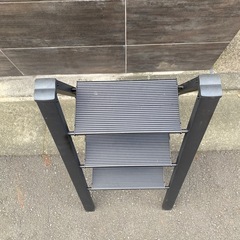 3段 脚立 折りたたみ式　アルミ 踏み台の画像