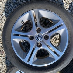 ホンダ 14インチLIFE純正スポークデザインホイール 4枚セット 中古 ホンダ ライフ 純正 アルミホイール 14インチ 4.5J +45