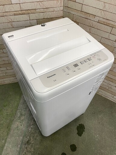 大阪送料無料★3か月保障付き★洗濯機★2022年★パナソニック★5kg★NA-F50B15★S-507