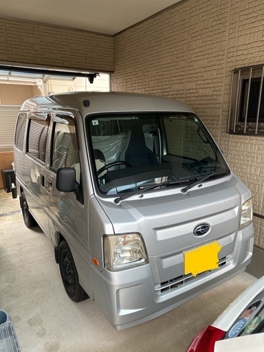 スバル　サンバーバン　低走行　富士重製最終型メンテバッチリ