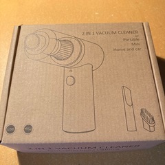 掃除機 コードレス 新品 ハンディクリーナーの画像