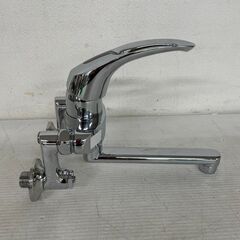 【KVK】 シングルレバー式混合栓 壁付きシングル KM550G キッチン水栓 洗面水栓 Y0365の画像