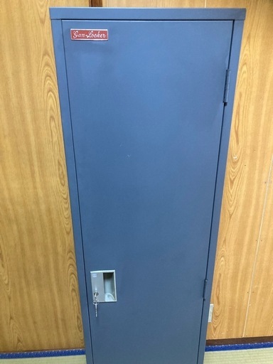 【得価　そこそこ綺麗‼️】東洋事務器工業　ガンロッカー