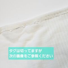 ※お取引中※【あげます】IKEAのマルチカバー・生成りの画像