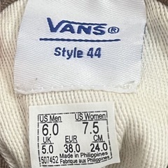 バンズ VANS ヒョウ柄 スニーカー 24.0cmの画像