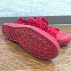 Levi's 赤 スニーカー メンズ　26.0cmの画像