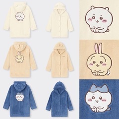 【新品未使用】ちいかわ　GU マシュマロフィールラウンジパーカ(...