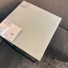 サイドテーブル　天板ガラス