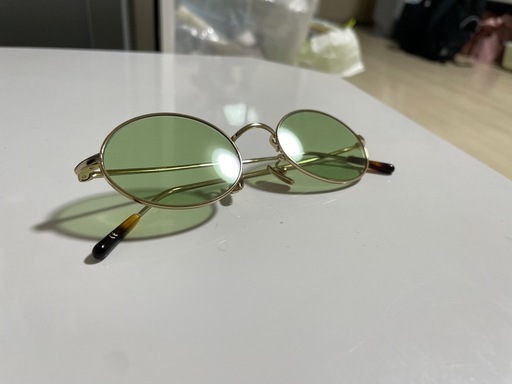 ADSR サングラス　ライトグリーン