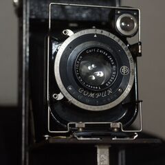 zeiss ikon 蛇腹カメラ　10.5cm  F4.5 tessar  優良品の画像