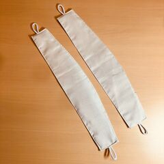 TOPVALU ドレープカーテン（オフホワイト）幅100×長さ135cmの画像