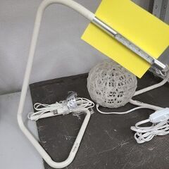 J7798　IKEA　イケア　LEDワークランプ　ホワイト　簡易...