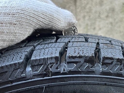 【ワケあり】スタッドレスタイヤ+ホイール  165/60/R15  4本セット