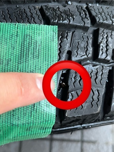 【ワケあり】スタッドレスタイヤ+ホイール  165/60/R15  4本セット